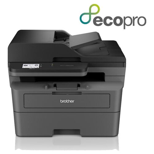 Brother MFC-L2860DWE - Imprimante multifonction laser 4-en-1 monochrome A4 compacte et réseau Ethernet - 6 mois d'abonnement EcoPro inclus.
