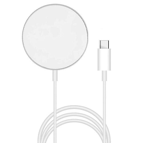 Chargeur induction compatible magsafe pour iPhone 15 / 15 PLUS / 15 PRO / 15 PRO MAX / 14 / 14 PLUS / 14 PRO / 14 PRO MAX / 13 / 13 MINI / 13 PRO / 13 PRO MAX - Phonillico®