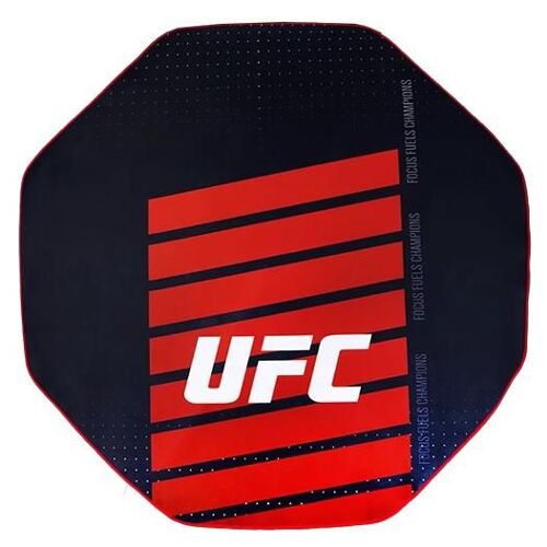 Konix UFC Tapis de souris de jeu Noir et Rouge