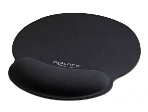 DeLOCK 12559 tapis de souris Noir