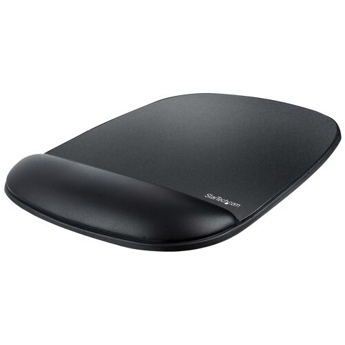 StarTech.com Tapis de Souris avec Repose-Poignets - Repose Poignet Ergonomique de 17x18x2cm - Tapis de Souris pour Bureau/Ordinateur Portable - Tapis de Souris avec Support Poignet en Gel