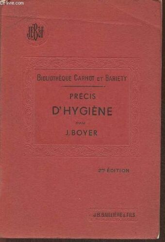 Précis D Hygiène