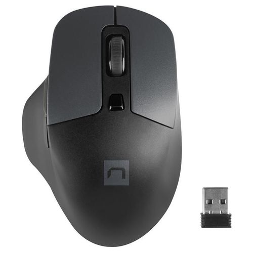 NATEC BlackBird 2 souris Bureau Ambidextre RF sans fil IR LED 1600 DPI