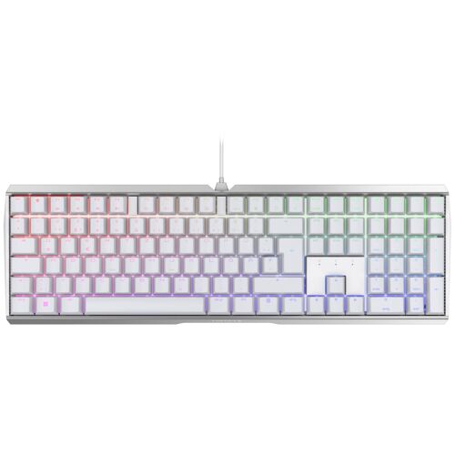 CHERRY MX 3.0S RGB clavier Gaming USB QWERTZ Allemand Blanc