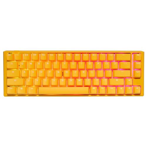 Ducky One 3 Yellow SF clavier Gaming USB QWERTY Anglais américain Jaune