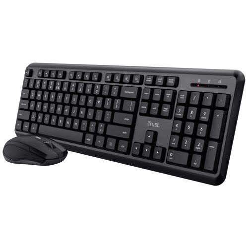Trust ODY clavier Souris incluse Universel RF sans fil Anglais Noir