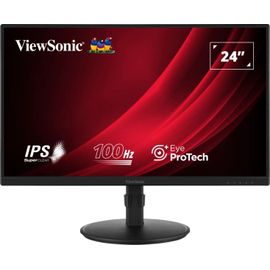 Ecran PC Viewsonic VA VA2408-HDJ 24" 1920 x 1080 pixels Full HD LED Noir