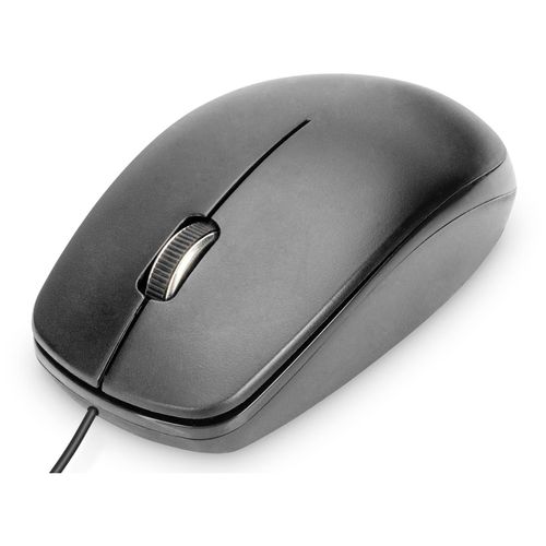 Digitus Souris USB avec câble, 3 boutons, 1200 dpi