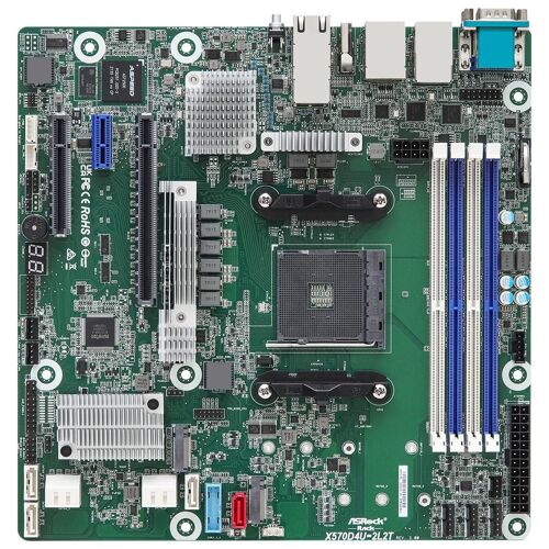 Asrock X570D4U-2L2T/BCM carte mère AMD X570 Emplacement AM4 micro ATX