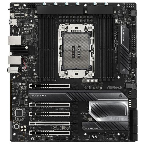 Asrock W790 WS R2.0 Intel W790 LGA 4677 (Socket E) ATX étendu