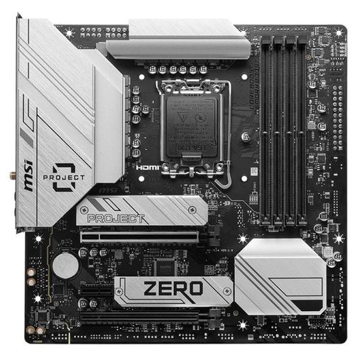 MSI B760M Ptoject Zero Intel B760 LGA 1700 micro ATX