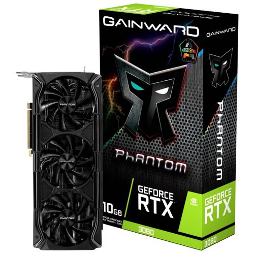 Gainward NED3080U19IA-1020M carte graphique NVIDIA GeForce RTX 3080 10 Go GDDR6X
