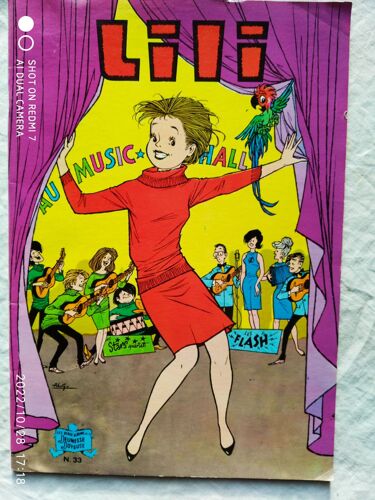 Lili Au Music-Hall, Album Lili N°33, Société Parisienne D'édition, Les Beaux Albums De La Jeunesse, Texte De Paulette Blonay / Illustrations D'al. G.