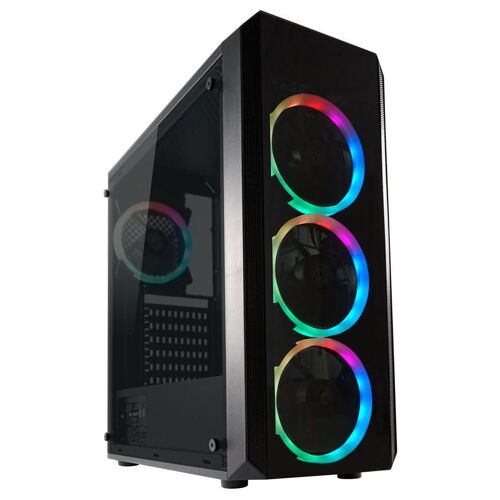 LC-Power Gaming 703B - Quad-Luxx Midi Tower Noir