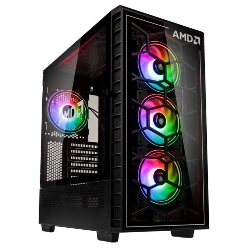 Kolink Observatory Y AMD SE ARGB Midi Tower Noir, Transparent
