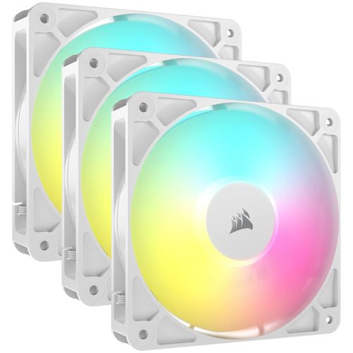 Corsair RS120 ARGB Boitier PC Ventilateur 12 cm Blanc 3 pièce(s)