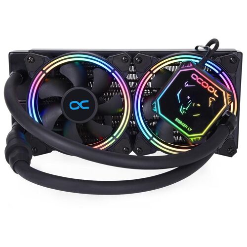 Alphacool Eisbaer Aurora LT240 Processeur Refroidisseur de liquide tout-en-un 12 cm Noir 1 pièce(s)