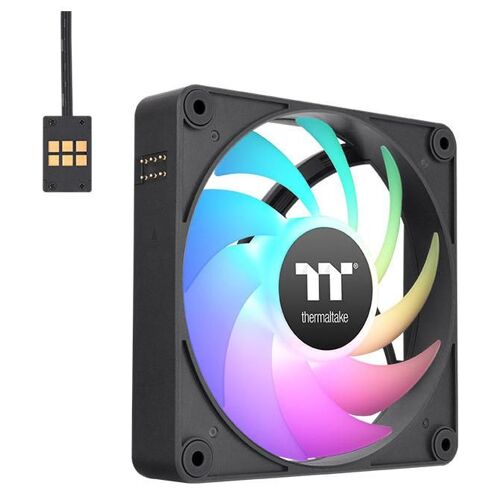 Thermaltake CL-F182-PL14SW-A système de refroidissement d'ordinateur Boitier PC Ventilateur 14 cm Noir 3 pièce(s)