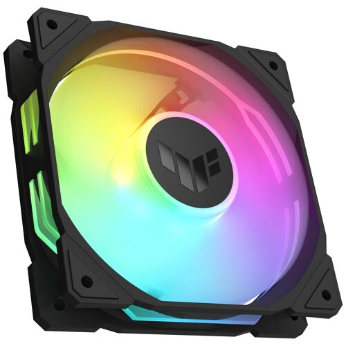 ASUS TUF Gaming TR120 ARGB Reverse Fan - Triple Pack Boitier PC Ventilateur 12 cm Noir