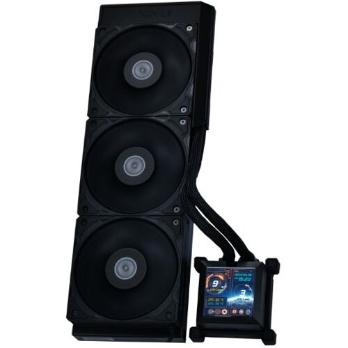 Lian Li HydroShift LCD 360S Boitier PC Refroidisseur de liquide tout-en-un 12 cm Noir