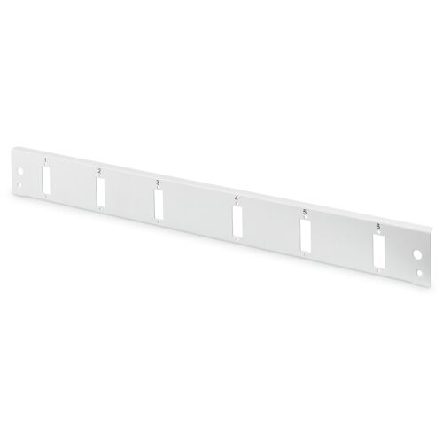 Digitus Panneau avant de boîtier d'épissures de fibre optique, verrouillage rapide, 6x SC DX, 1U