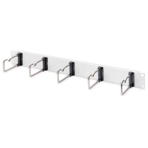 Digitus Panneau de rangement pour câbles avec supports en acier pour armoires de 482,6 mm (19 po), 1U