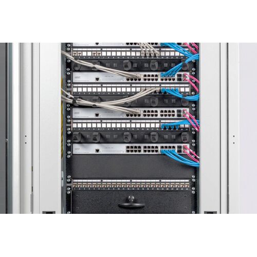 Digitus Cache pour armoires réseau et serveur de 482,6 mm (19")