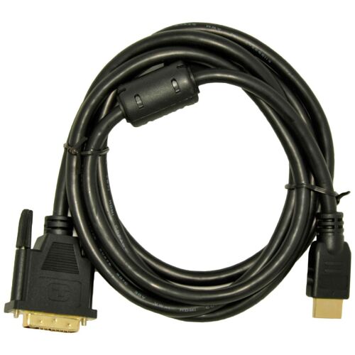 Akyga AK-AV-11 câble vidéo et adaptateur 1,8 m HDMI Type A (Standard) DVI-D Noir