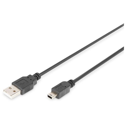 Digitus Câble de raccordement USB 2.0, type A vers Mini B