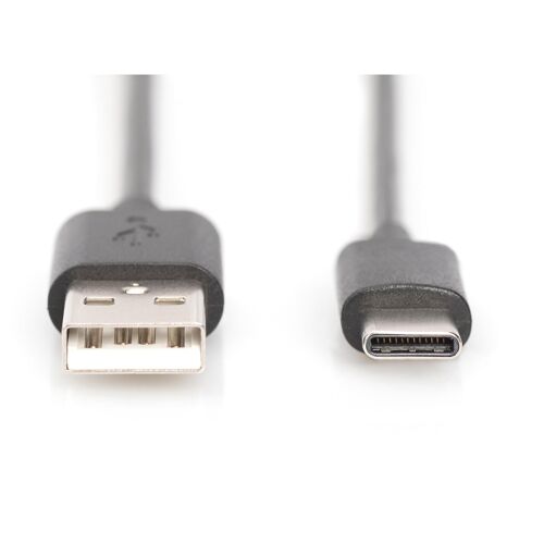 Digitus Câble de connexion USB-C, USB-A vers USB-C