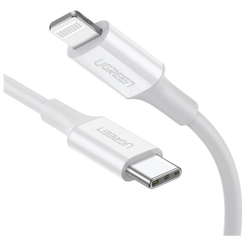 Ugreen 10493 câble Lightning 1 m Blanc