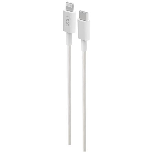 DCU Advance Tecnologic 34101300 câble Lightning 1 m Blanc
