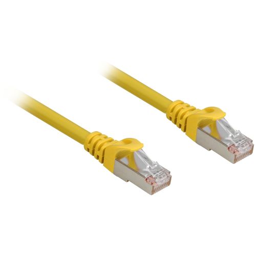 Sharkoon Cat.6a SFTP câble de réseau Jaune 10 m Cat6a S/FTP (S-STP)