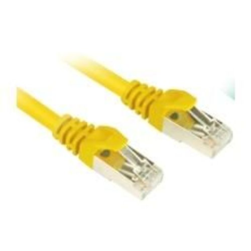 Sharkoon 0.25m Cat.6 S/FTP câble de réseau Jaune 0,25 m Cat6 S/FTP (S-STP)