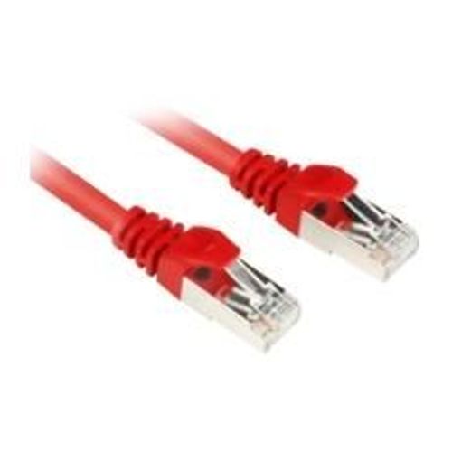 Sharkoon 0.25m Cat.6 S/FTP câble de réseau Rouge 0,25 m Cat6 S/FTP (S-STP)
