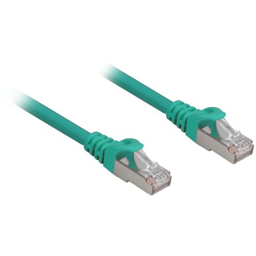 Sharkoon Cat.6a SFTP câble de réseau Vert 0,25 m Cat6a S/FTP (S-STP)