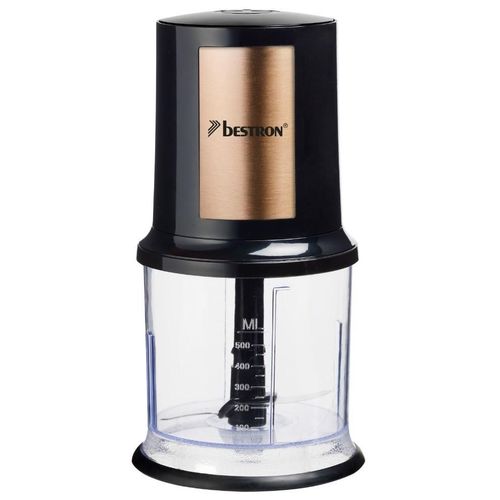 Bestron AKC200CO hachoir électrique 0,5 L 400 W Noir, Cuivre