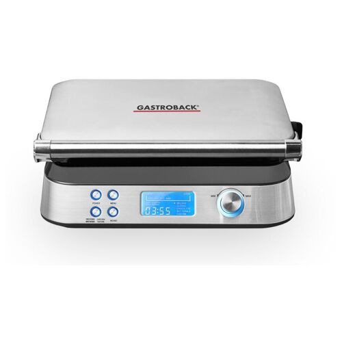 Gastroback Advanced Control 2 Gauffre(S) 1600 W Noir Et Argent