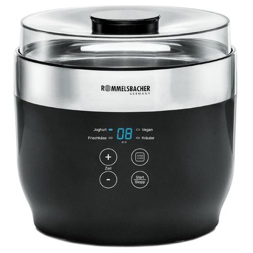 Rommelsbacher JG 80 machine à yaourts 1,2 L Cottage cheese, Yahourt 20 W