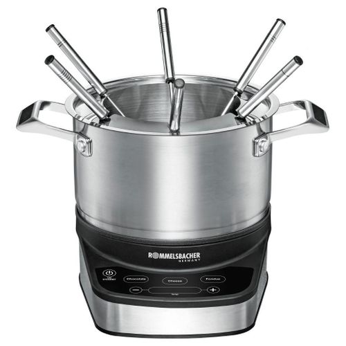 Rommelsbacher F 1200 Appareil à fondue raclette et wok 1.5 L 6 personnes