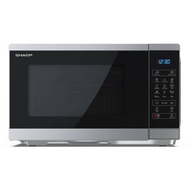 Sharp YC-MG252AE-S micro-onde Noir, Argent Micro-ondes grill Comptoir 25 L 900 W