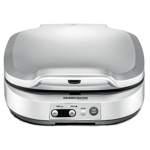 Rommelsbacher PC 1800 appareil à crêpes 4 crèpe(s) 1800 W Argent