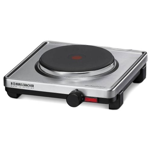 Rommelsbacher AK 1599/E plaque Acier inoxydable Comptoir 24 cm Plaque scellée 1 zone(s)