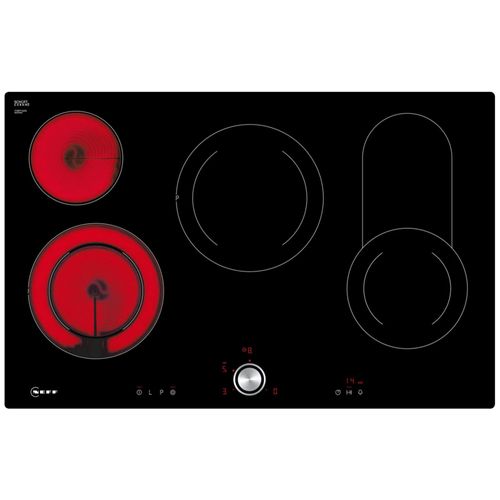 Neff T18PT16X0 plaque Noir Intégré 80 cm Céramique 4 zone(s)