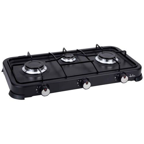 JATA JECG2703 plaque Noir Comptoir Gaz 3 zone(s)