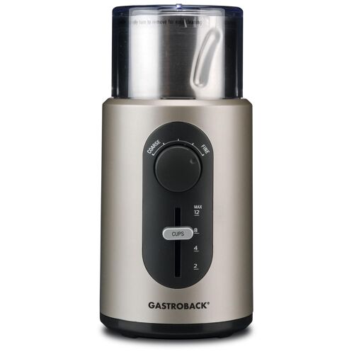 Gastroback Design Basic 200 W Noir, Métallique