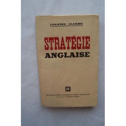 Strategie Anglaise