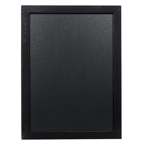Securit Wbw-Bl-30-40 Tableau À Craie Et Accessoires Noir Bois