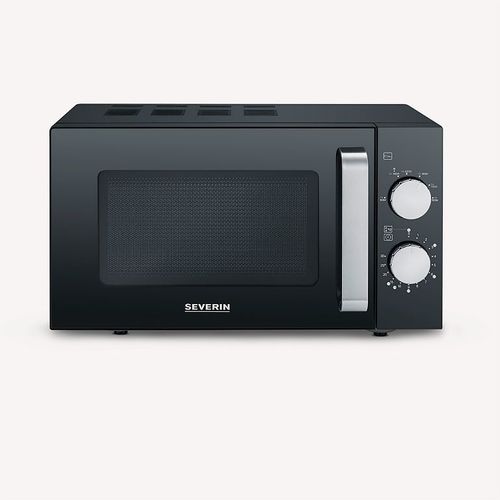 Severin MW 7761 micro-onde Noir, Acier inoxydable Micro-onde simple Comptoir 20 L 800 W