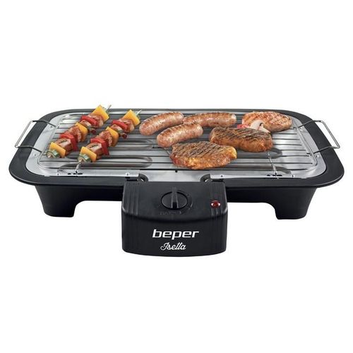 Beper BT.410 raclette 2000 W Noir, Acier inoxydable